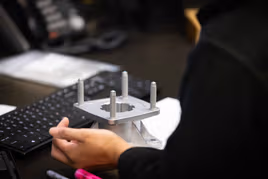 Prototype design for a die casted part