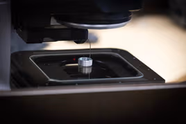 Metal part in the engineering prototyping lab